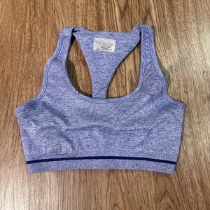 Athleta indigo sports bra size medium